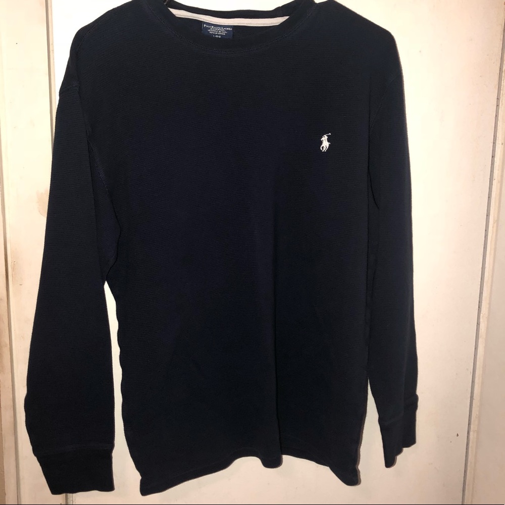 Waffle Knit Crewneck Thermal